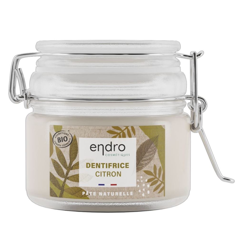 Endro Cosmétiques dentifricio naturale limone vasetto 100 ml