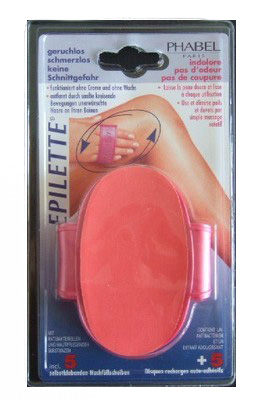 Image of epilette Haarentferner for Lady Körper inklusiv 5 Nachfüllscheiben