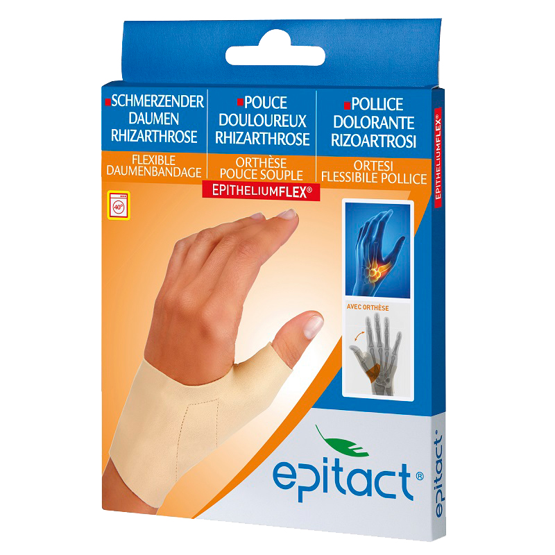 Image of Epitact flexible Aktivitäts-Daumenbandage M 15-17cm links