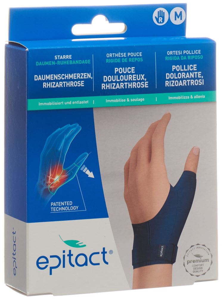 Image of Epitact starre Daumen-Ruhebandage M rechts