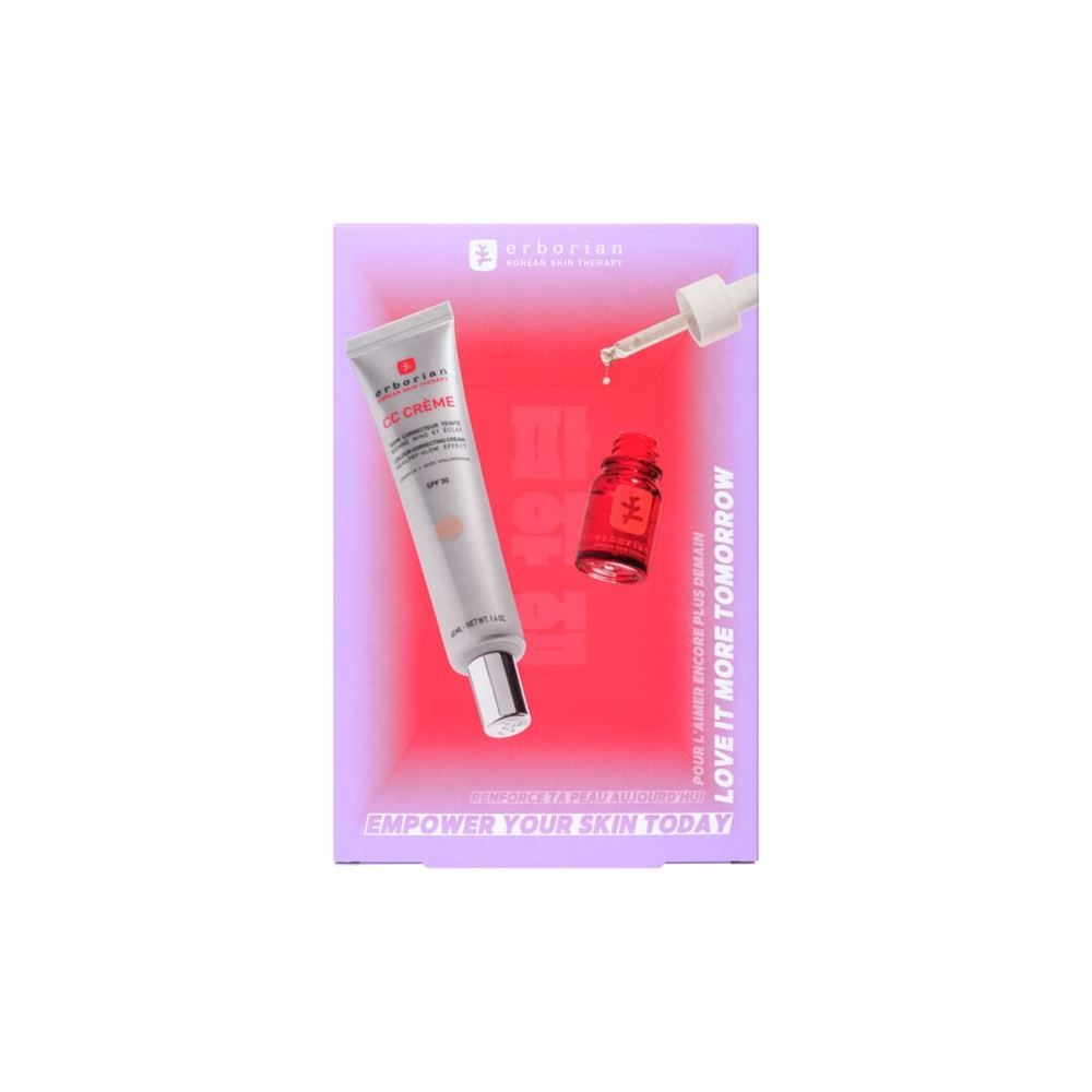 Erborian Kit CC Clair + Skin Therapy 40/10ml