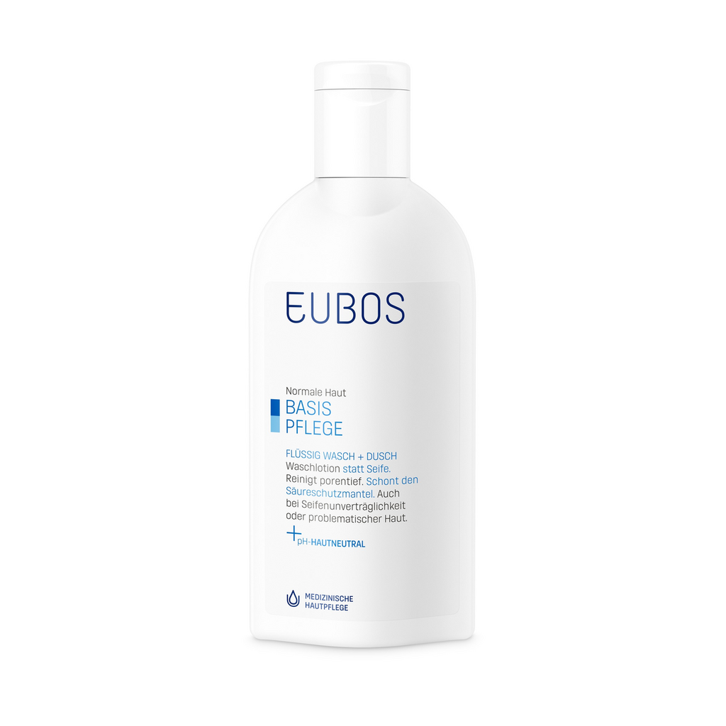 Image of Eubos Seife liquide unparfümiert blau Fl 200 ml