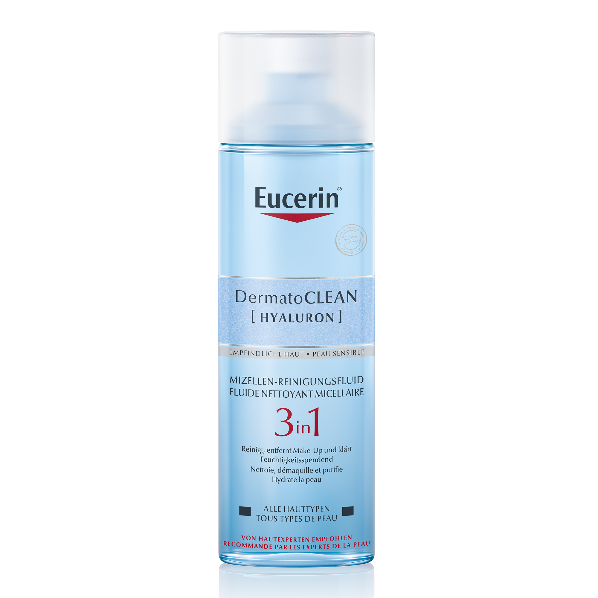 Eucerin DermatoCLEAN Mizellen Wasser 3-in-1 Fl 200 ml