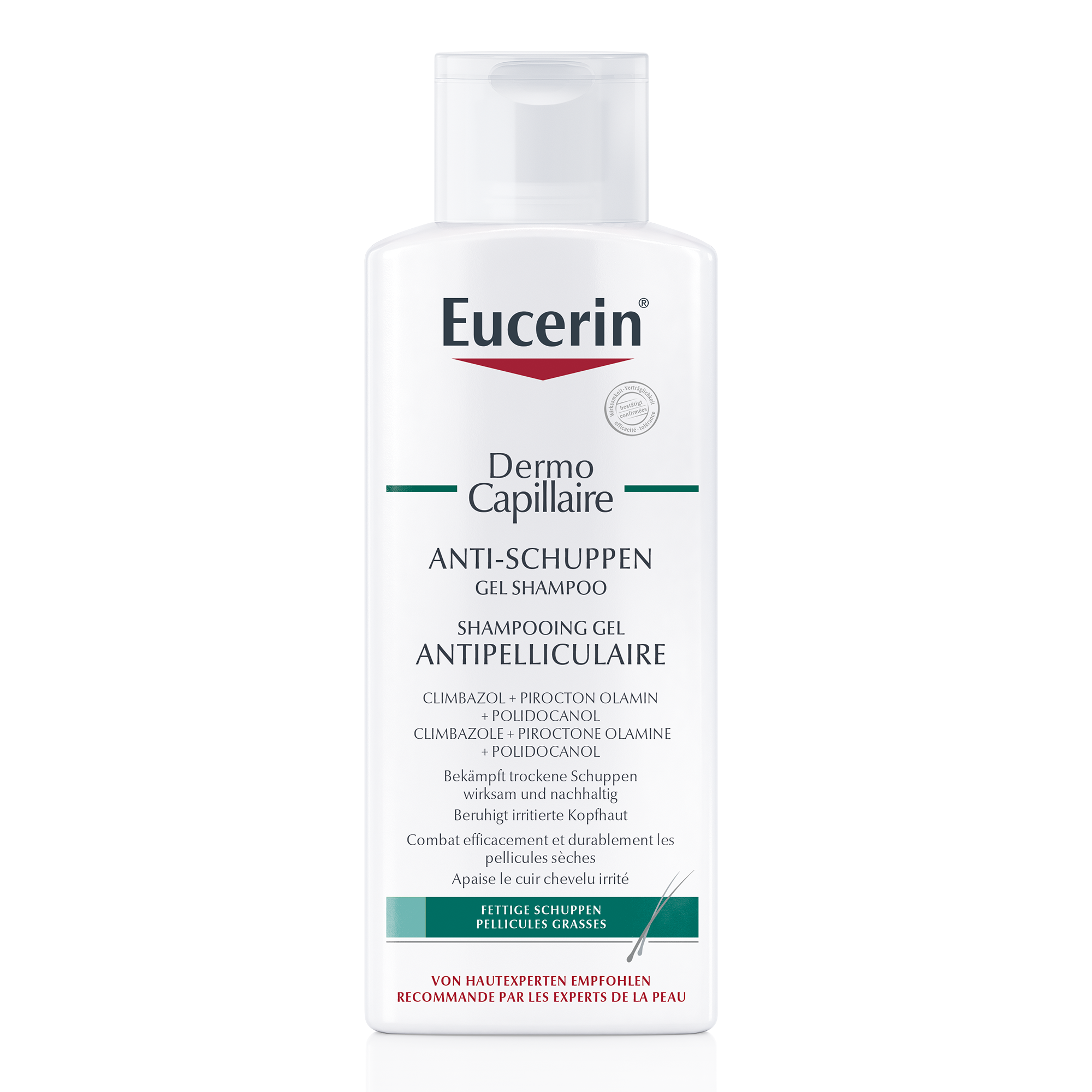 Eucerin DermoCapillaire Gel Shampoo Anti-Schuppen 250 ml