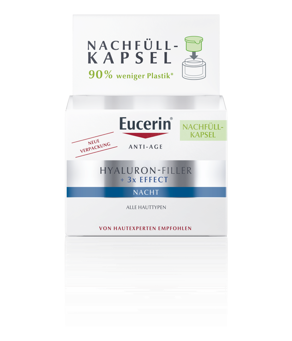 Eucerin Hyaluron-Filler Nachtpflege Refill Topf 50 ml | Körperpflege & Schönheit