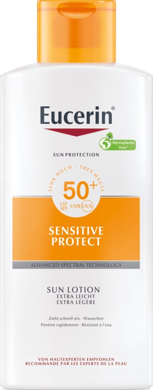Eucerin SUN Body Lotion extra leicht LSF/SPF50+ Tb 400 ml | Sonnenschutz | Körperpflege & Schönheit