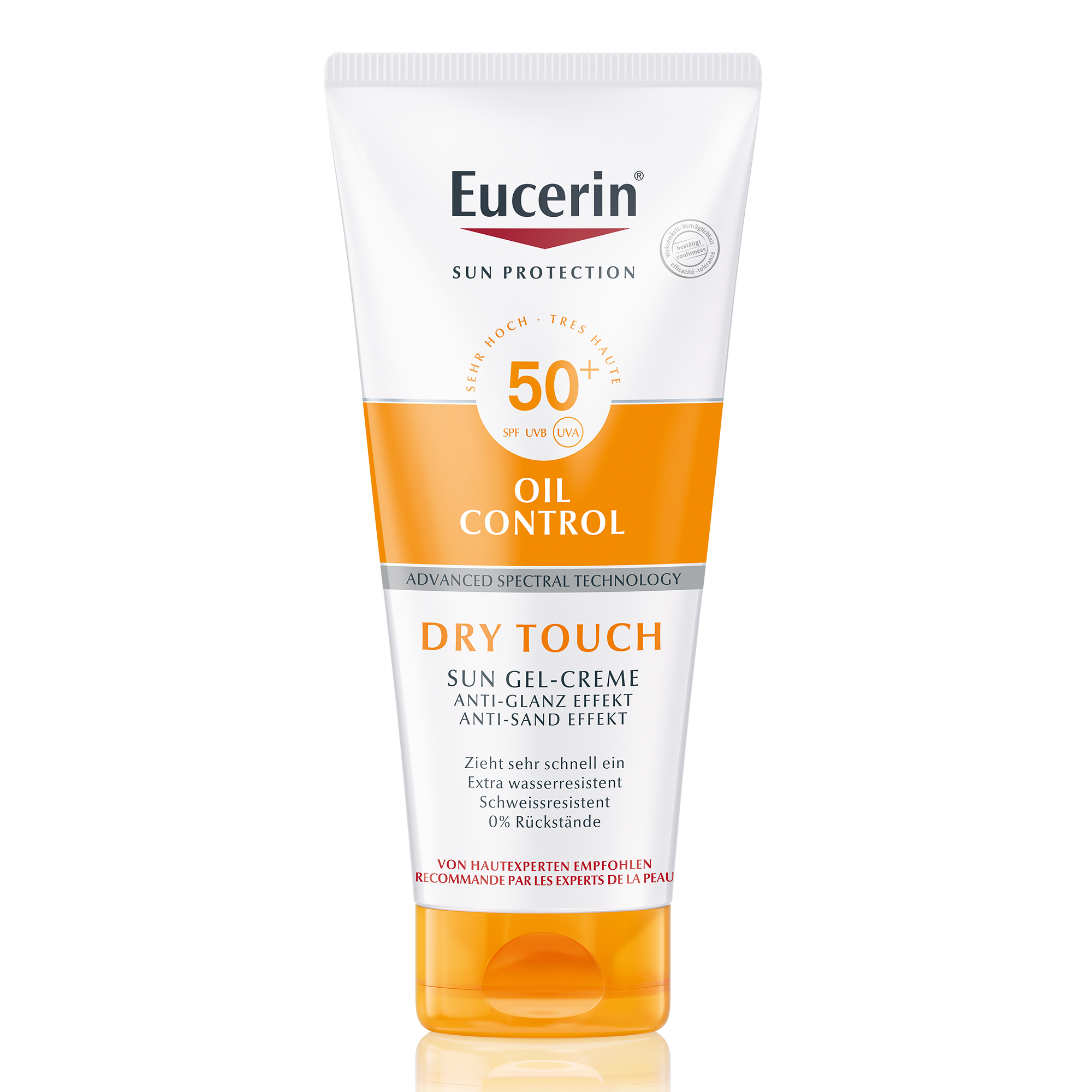 Eucerin SUN Body Oil Control Gel-Creme LSF/SPF50+ Tb 200 ml | Sonnenschutz | Sonnencreme | Körperpflege & Schönheit | Für empfindliche Haut