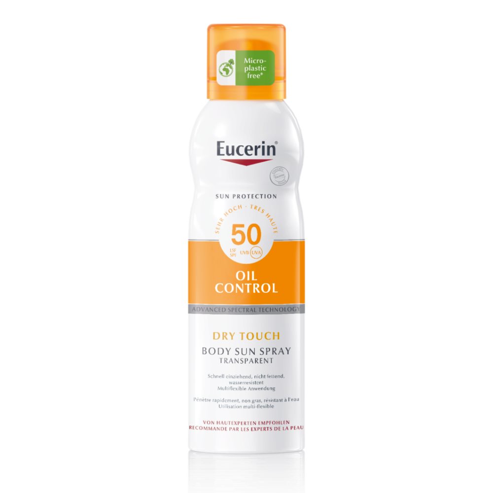 Eucerin SUN Body Spray Oil Control Dry Touch Lsf50 200 ml