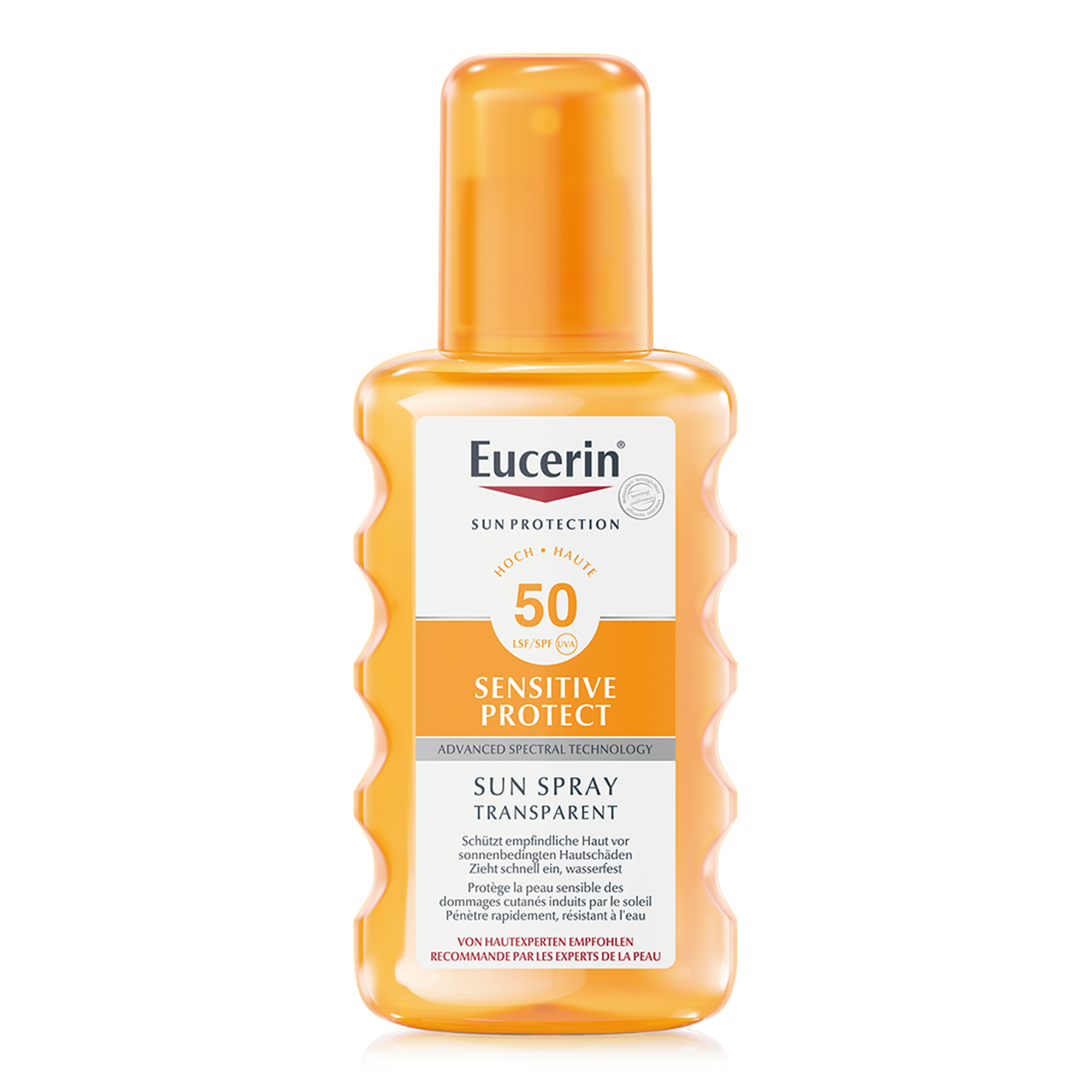 Eucerin SUN Body Spray Sensitive Protect transparent Spf50 200 ml