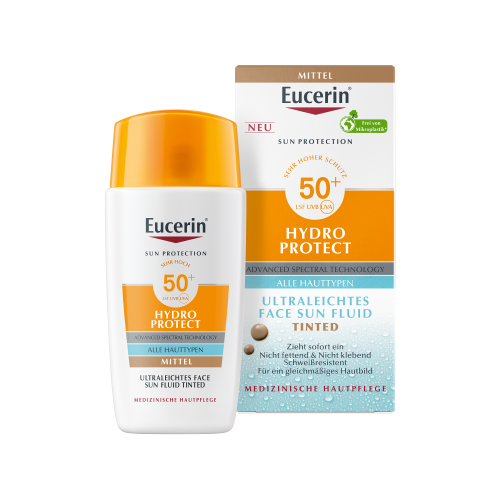 Eucerin SUN Face Hydro Protect Tinted medium Lsf50+ Tb 50 ml