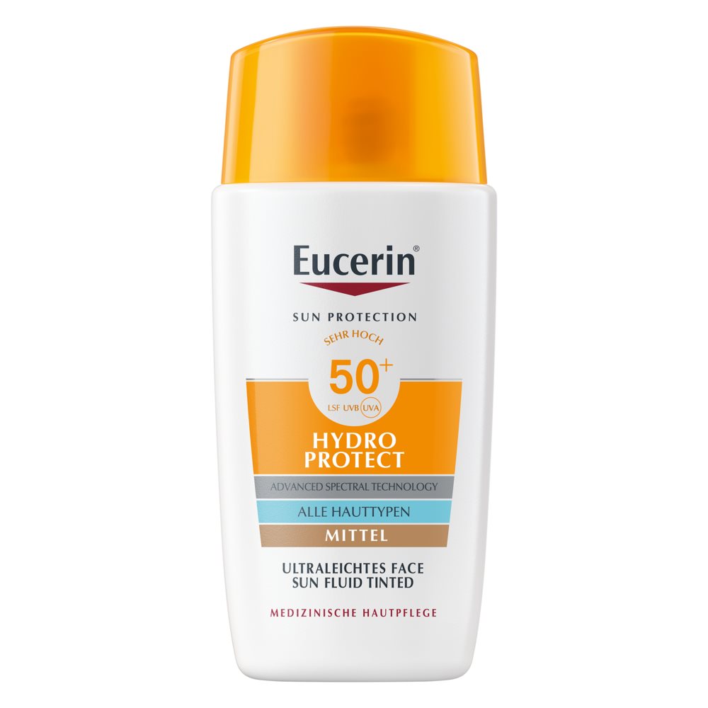 Eucerin fluido ultra leggero tinted spf50+ 50 ml