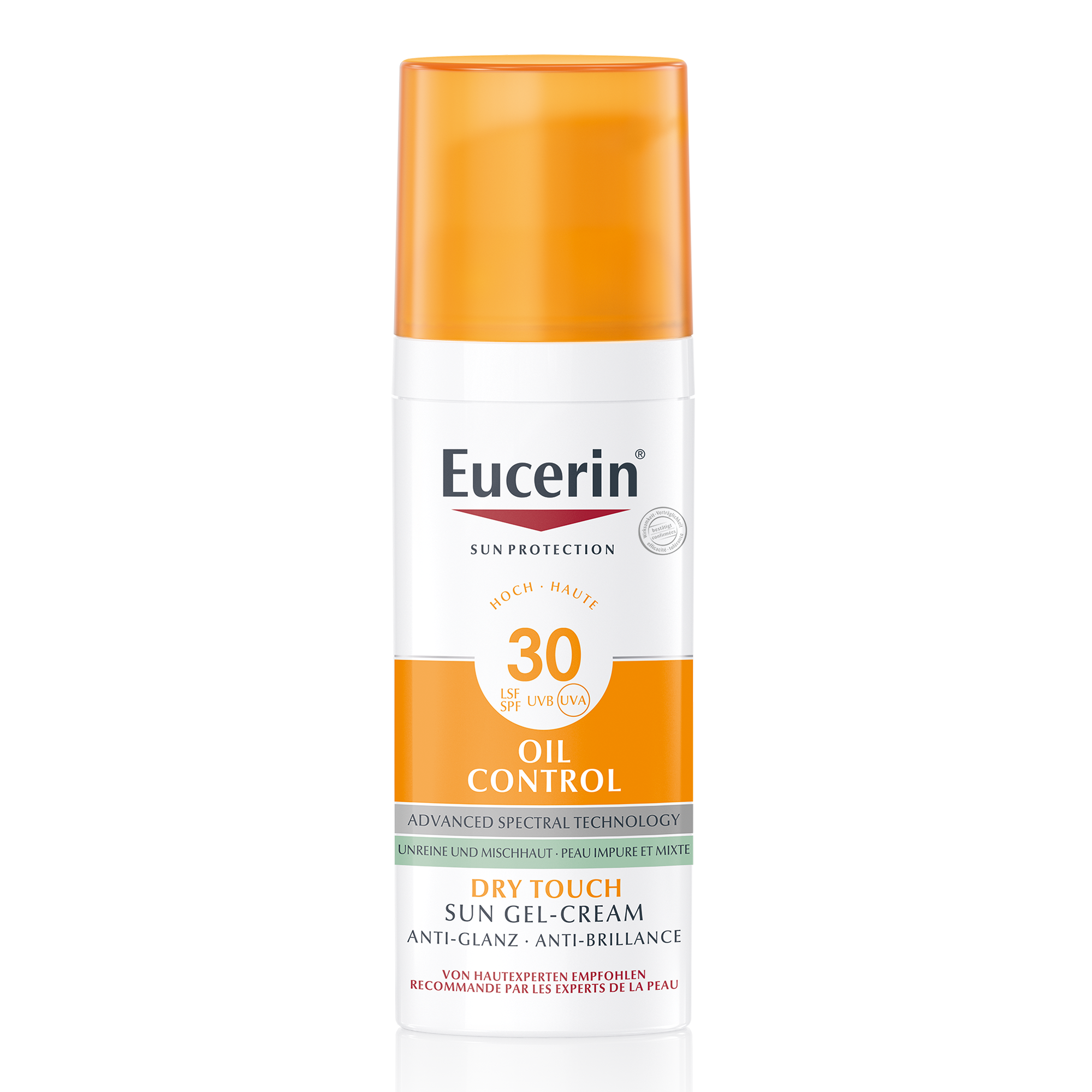 Eucerin SUN Face Oil Control gel-crema Spf30 tubo 50 ml