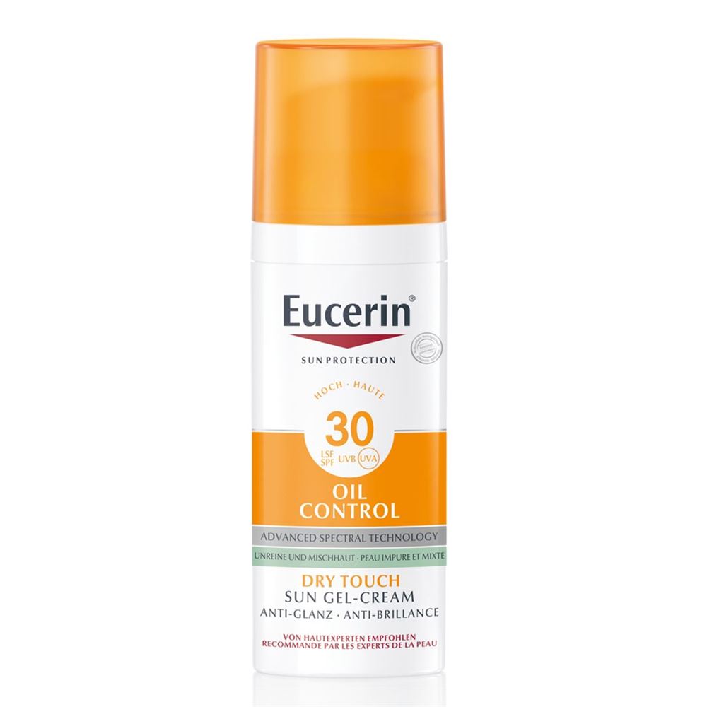 Eucerin SUN Face Oil Control gel-crème Spf30 tb 50 ml