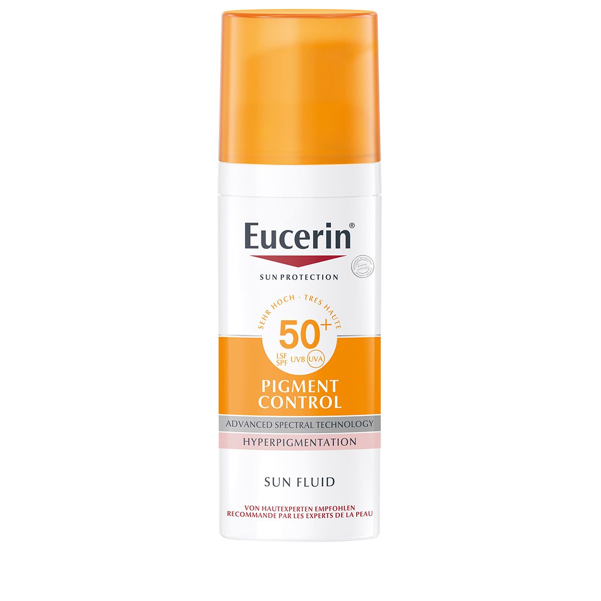 Eucerin SUN Face Pigment Control gel-crème teintée medium Spf50+ dist 50 ml