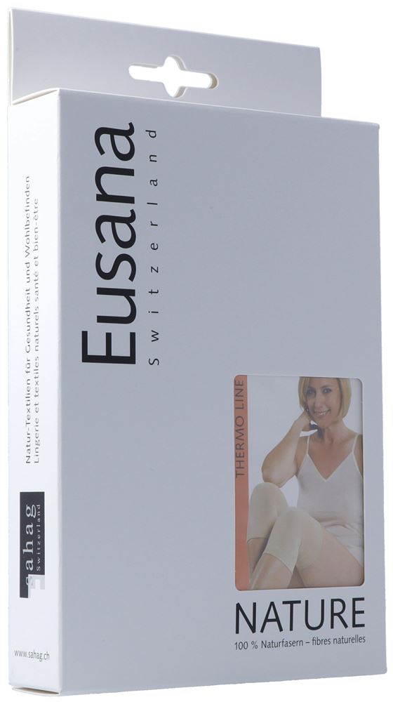 Image of Eusana Knie und Ellbogenwärmer anatomisch GrL ivoire 1 Paar