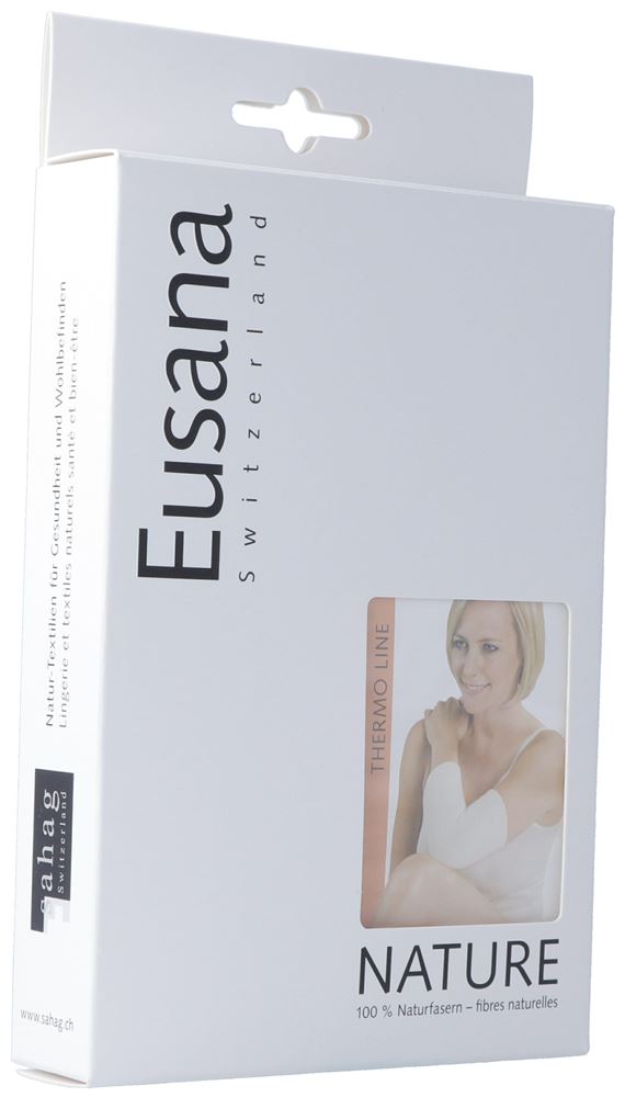 Image of Eusana Kniewärmer doppelt gestrickt S ivoire