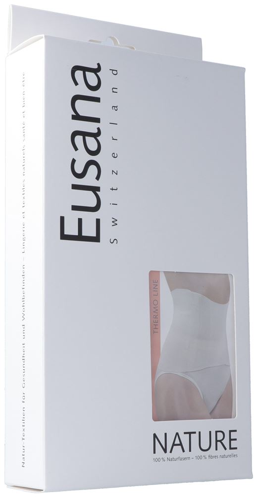 Image of Eusana Nierenwärmer anatomisch M ivoire 100% Seide