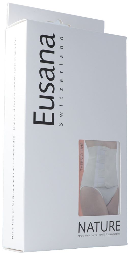 Image of Eusana Nierenwärmer mit Velcroverschluss M ivoire