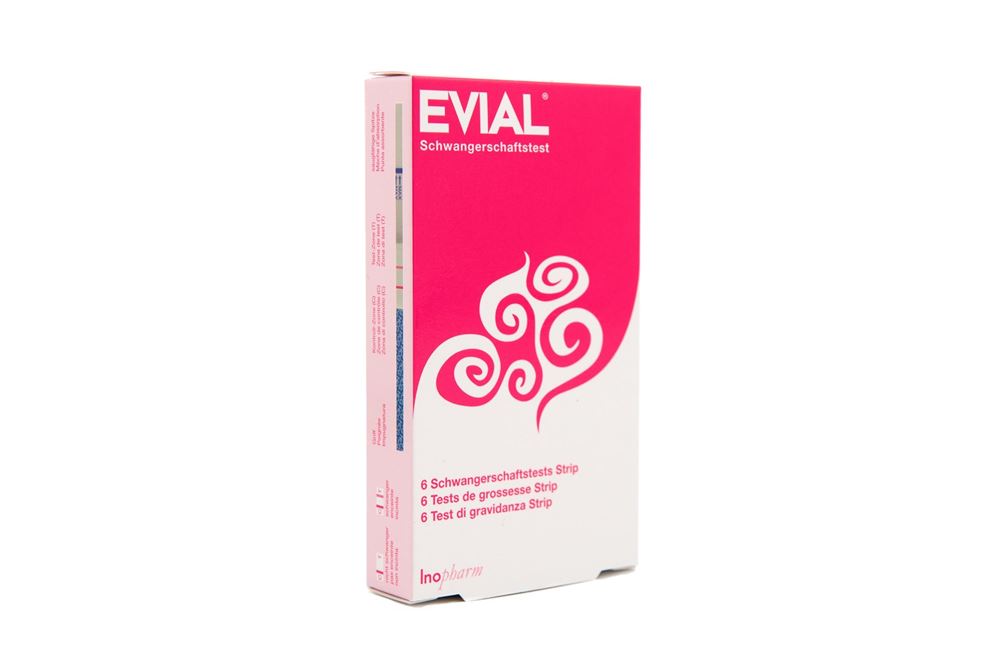 Evial test di gravidanza Strip 6 pezzi