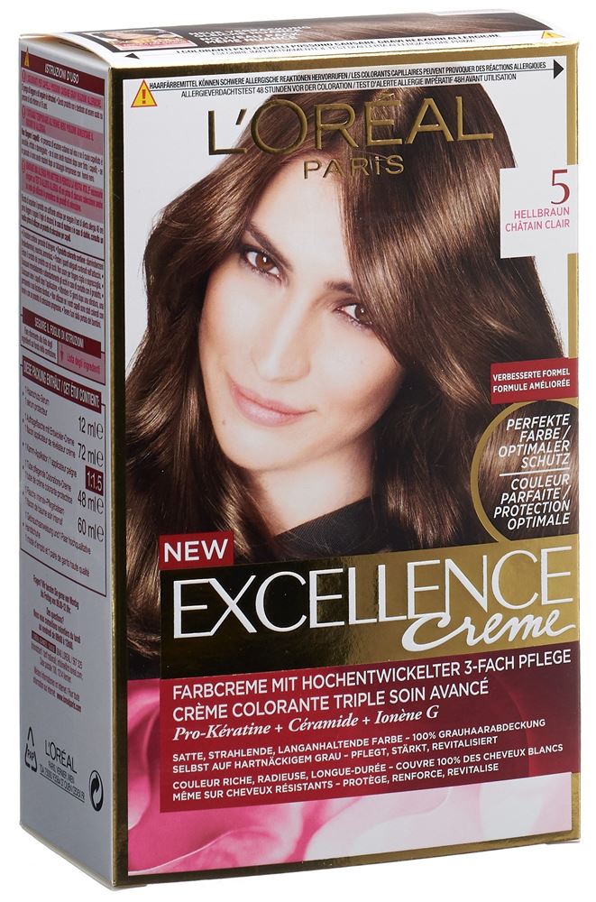 Image of Excellence Creme Triple Protection 5 hellbraun