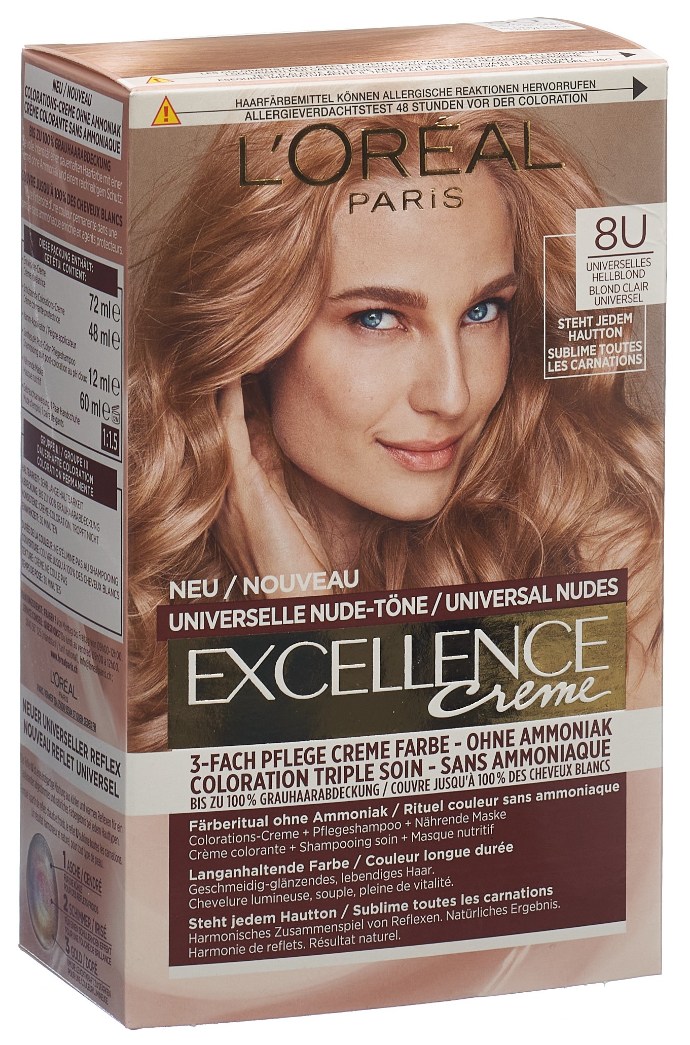 Image of Excellence Universelle Nudes lichtblond Tb