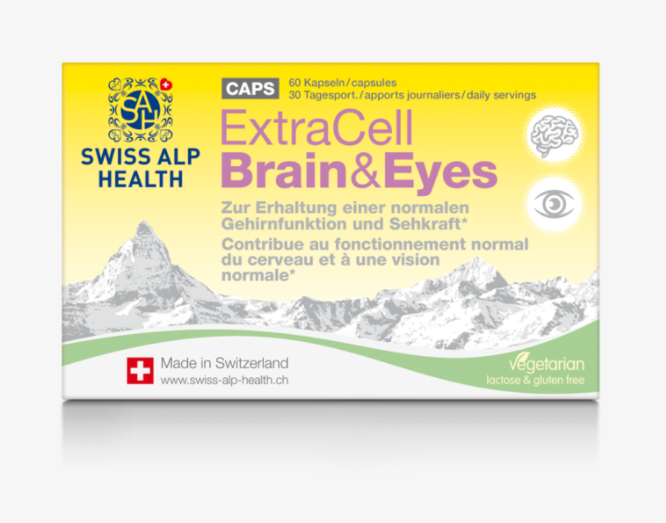 Extra Cell Brain & Eyes caps végétarien 60 pce