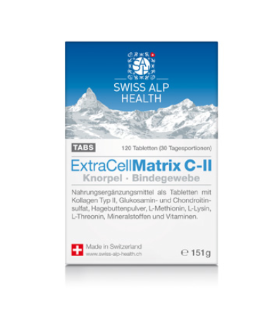 Extra Cell Matrix C-Ii Tabs für Gelenke und Knorpel 120 Stk | Nahrungsergänzung | Vitamine & Prävention