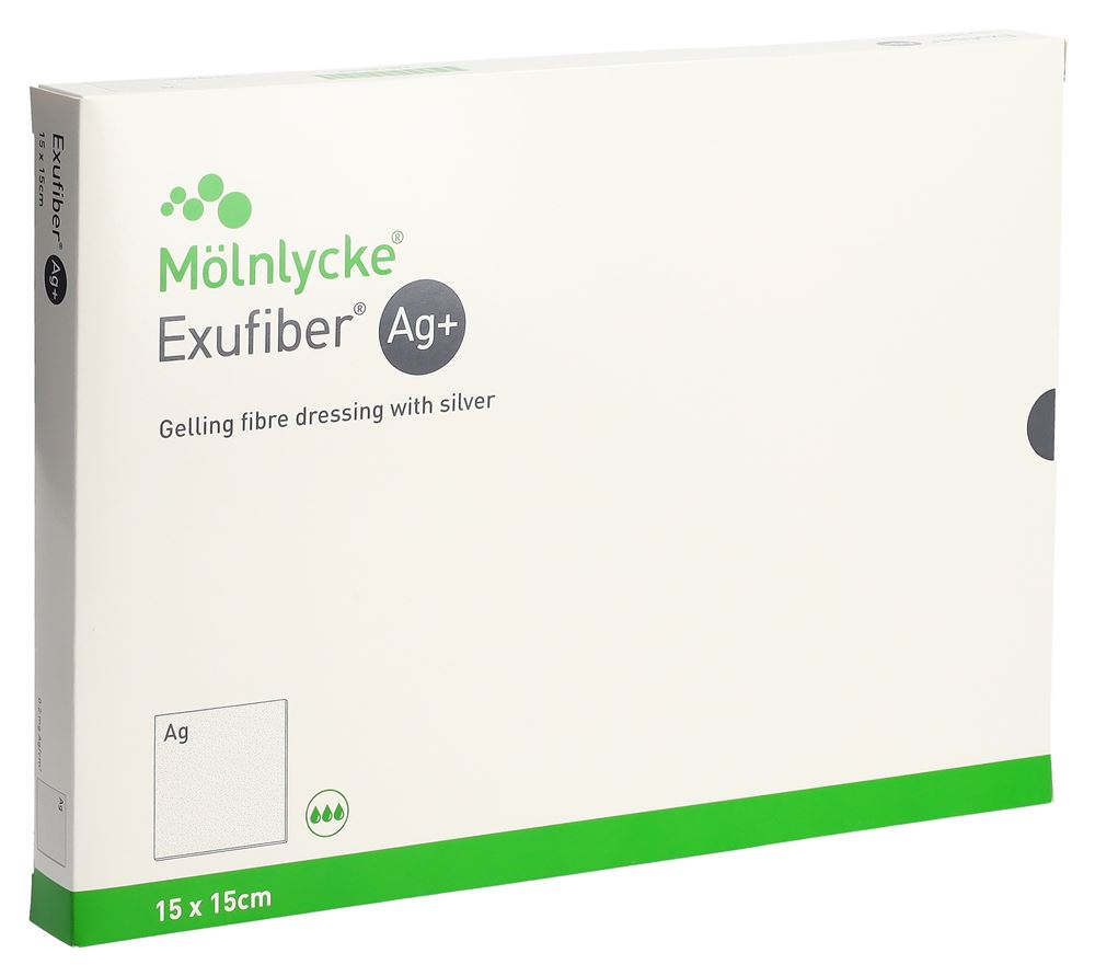 Image of Exufiber Ag+ 15x15cm 10 Stk