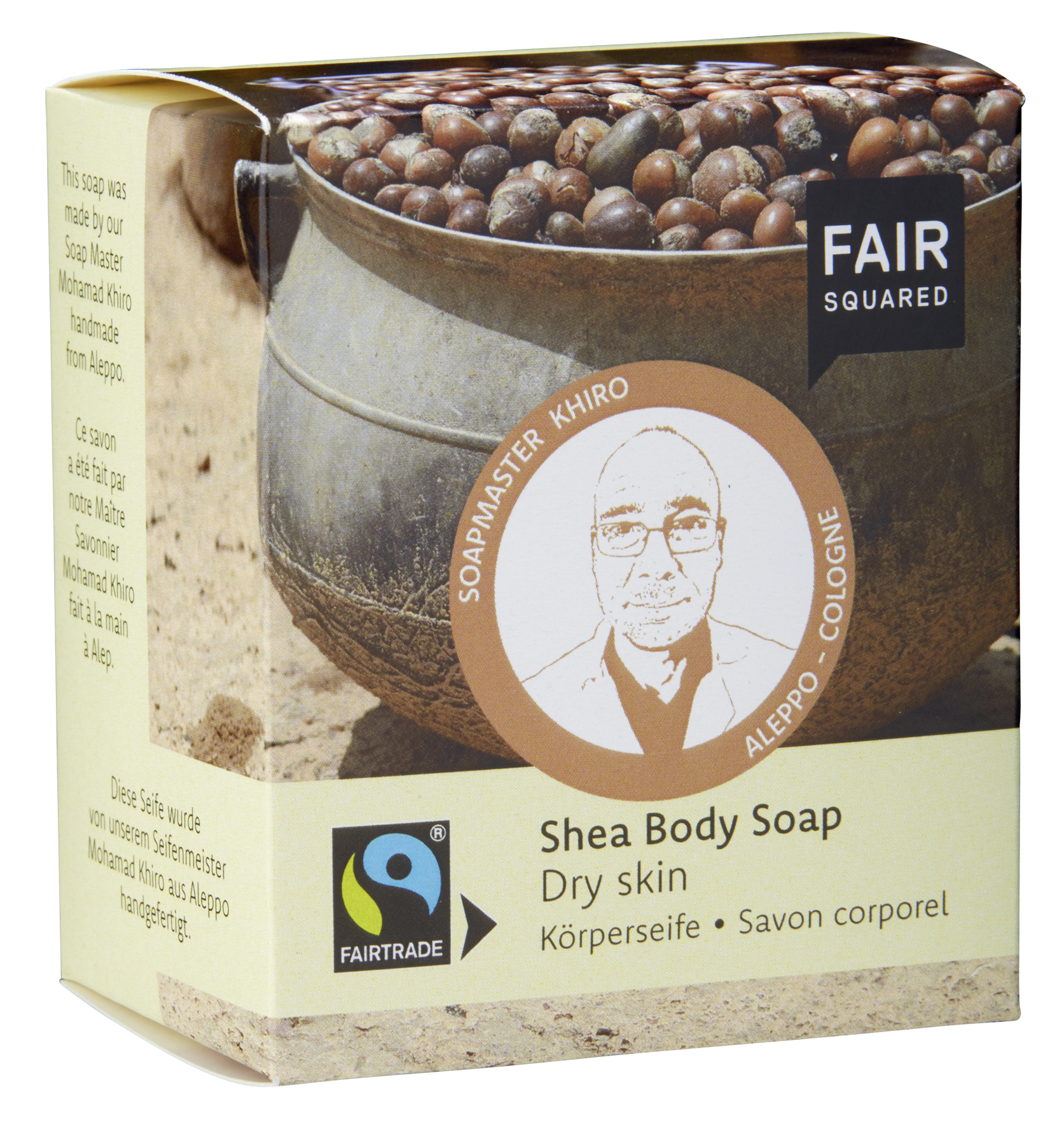 Fair Squared Body Soap Shea Dry Skin 2 x 80 g