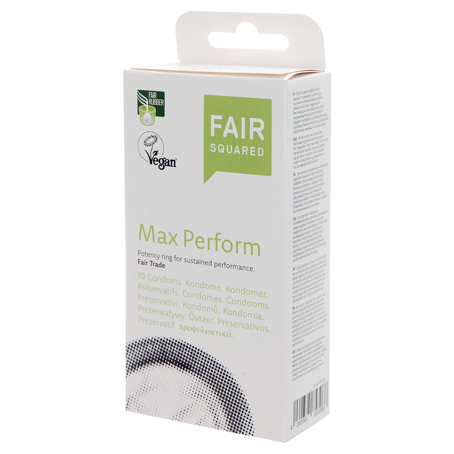Fairsquared Kondom Max Perform vegan 10 Stk