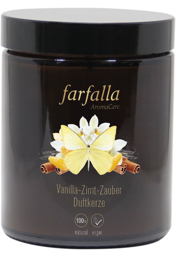 farfalla Bougie parfumée enchantement vanille-cannelle