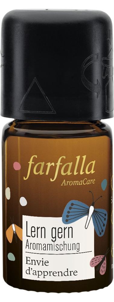farfalla Aromakids Mandarino Voglia di imparare Sinergia di oli essenziali 5 ml