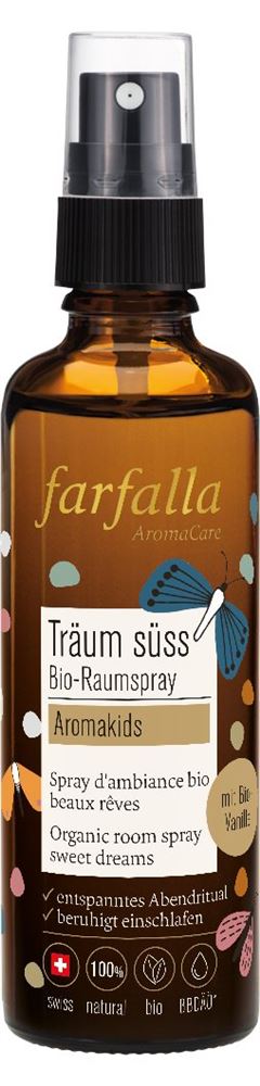 Image of farfalla Aromakids Träum süss Bio-Raumspray 75 ml
