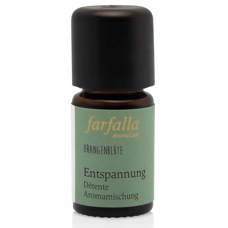 Image of farfalla Aromamischung sanft entspannt Orangenblüte 5 ml