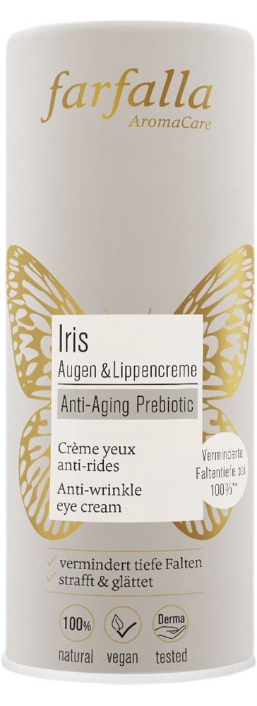 farfalla Crème pour les yeux et lèvres anti-rides iris 15 ml