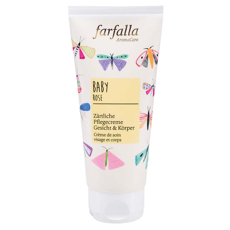 farfalla Baby crème de soin visage & corps Rose 100 ml