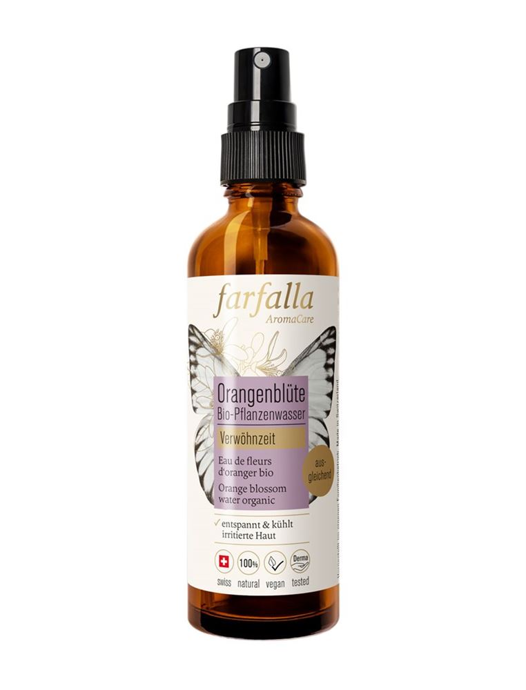 Farfalla Orangenblüte Bio Pflanzenwasser (75ml)