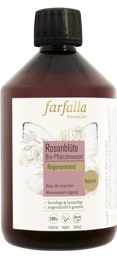 farfalla Eau de rose bio fl 500 ml