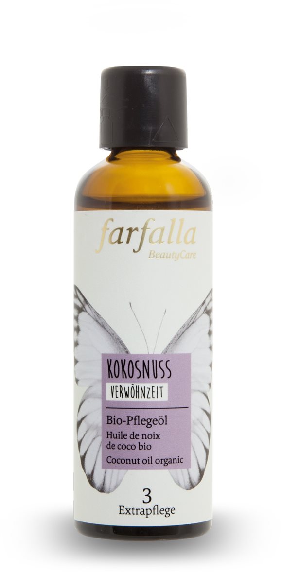 farfalla Huile de noix de coco bio 75 ml