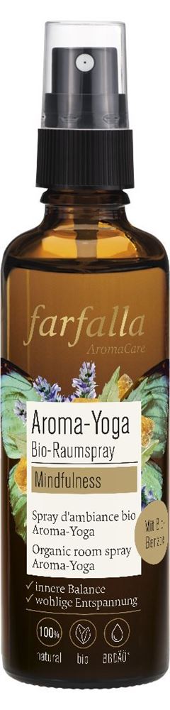 farfalla Spray d'ambiant bio aroma-yoga 75 ml