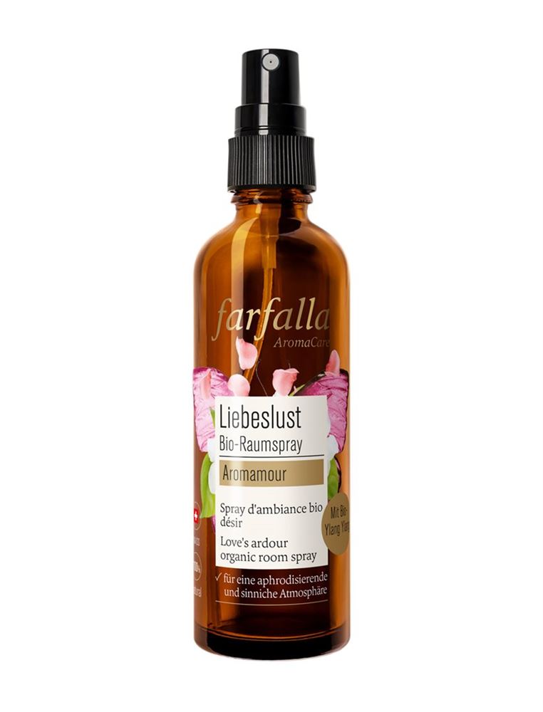 farfalla Spray ambiant bio Aromamour désir 75 ml
