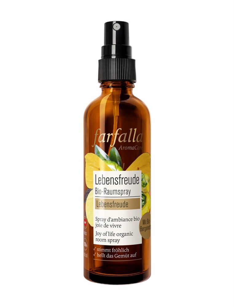 farfalla Bio-Raumspray Lebensfreude Bergamotte 75 ml