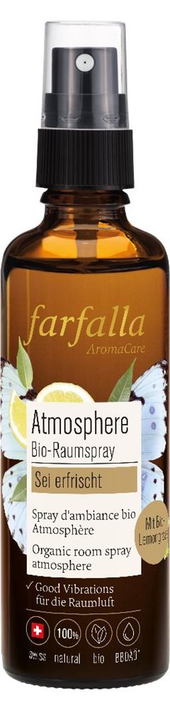 Image of farfalla Bio-Raumspray sei erfrischt Lemongrass 75 ml