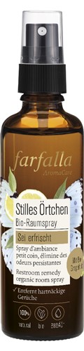 Image of farfalla Bio-Raumspray Stilles Örtchen 75 ml