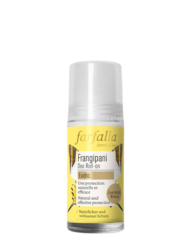 farfalla Blumig-sanfter Deo Roll-on Frangipani 50 ml