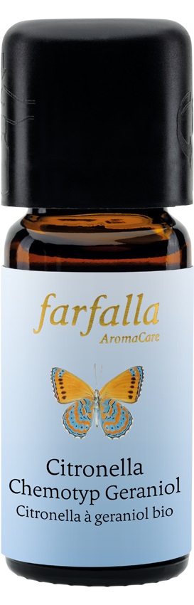farfalla Citronella a geraniolo chemotipo olio ess bio Grand Cru 10 ml