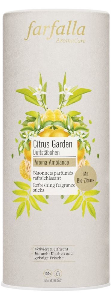 farfalla Bastoncini profumati Citrus Garden flacone vetro 150 ml