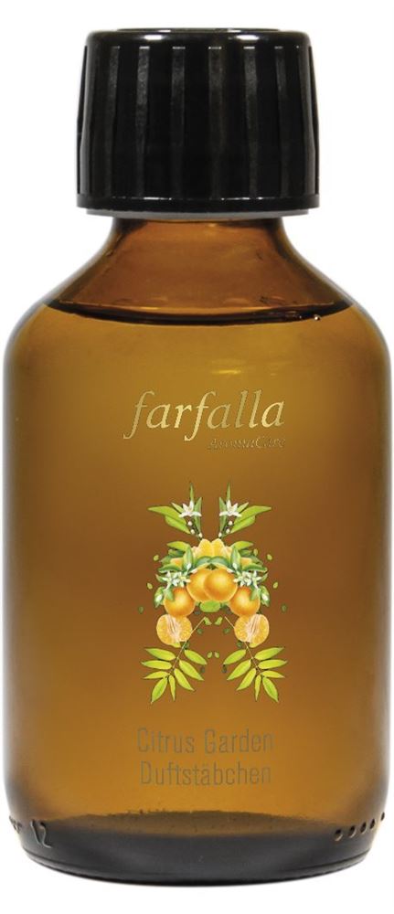 farfalla Bâtonnets parfumés recharge Citrus Garden fl verre 150 ml