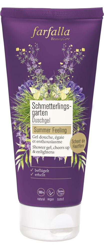farfalla Duschgel Schmetterlingsgarten 200 ml