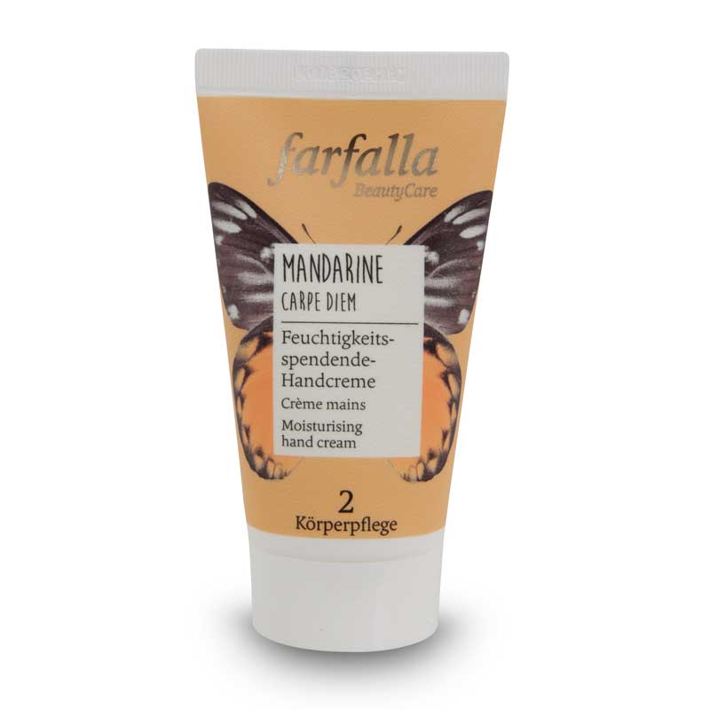 Image of farfalla Feuchtigkeitsspendende Handcreme Mandarine 50 ml